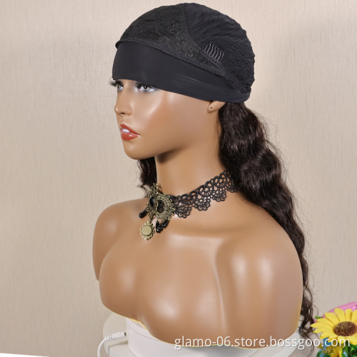 Wholesale price loose wave Headband Wig Human Hair For Black Women,Raw Virgin Human Hair Headband Wigs